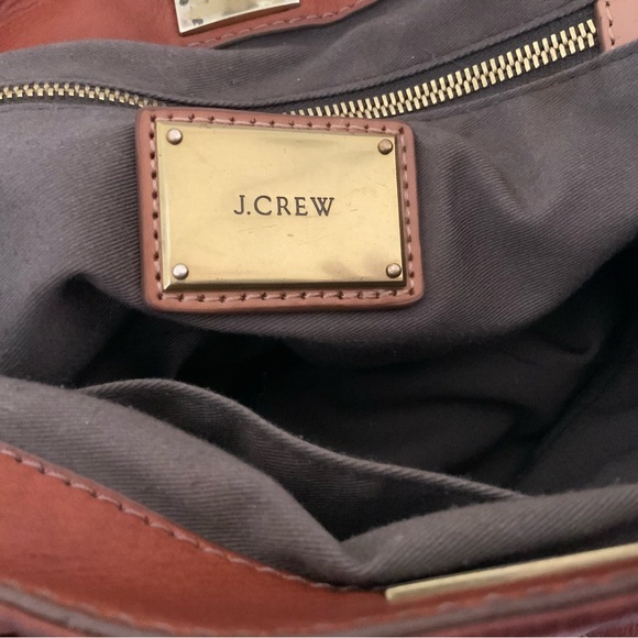 J Crew Leather Bag with Strap - Picture 5 of 7